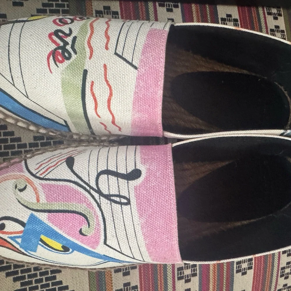 Yves Saint Laurent Perseo Canvas Espadrilles European Sz 41, US 10.5 or 10. New - Picture 16 of 16